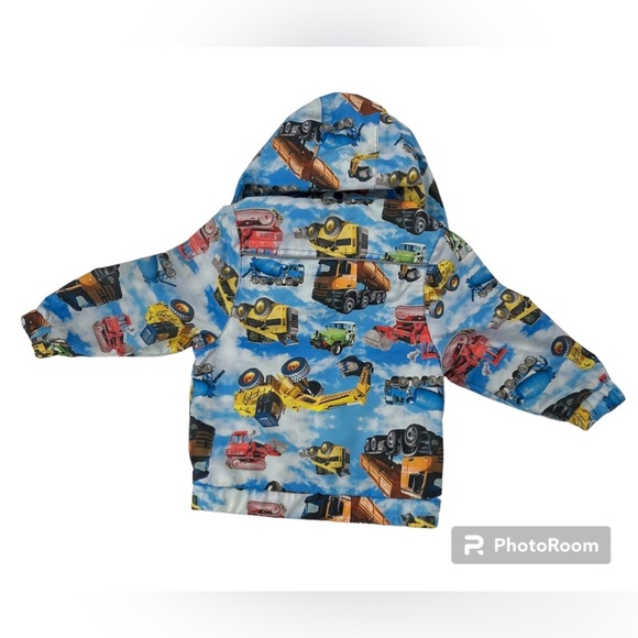 Happy Calegi Hello Mini Jacket with Vehicles - size 18 to 24 Months - Picture 3 of 11